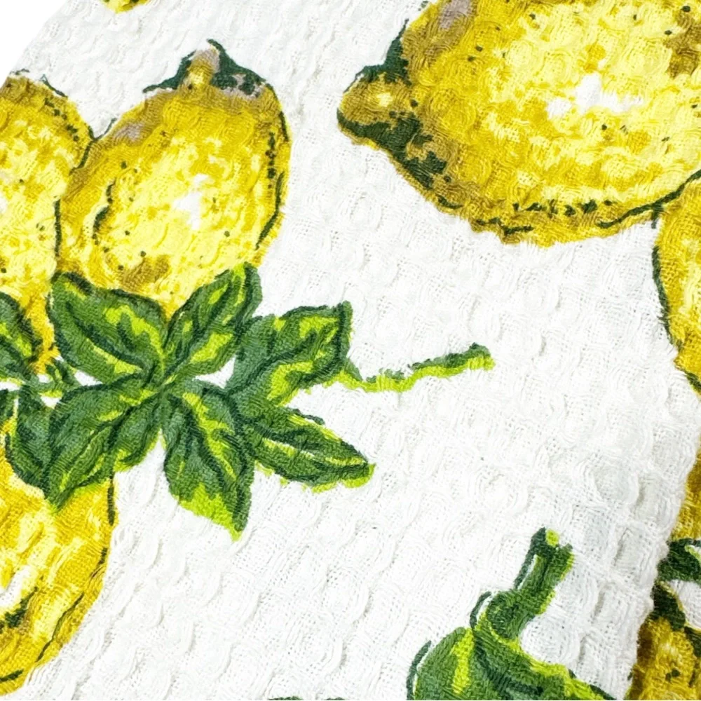 NEW ApriL Cornell LEMON THEMED Kitchen Towel Set/3